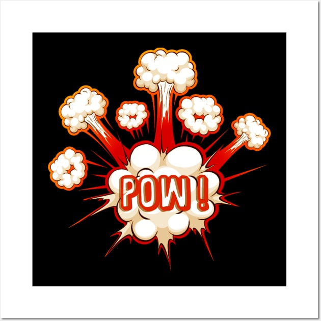 Pow Pow Wall Art by HellySween